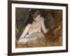 Girl with a Banjo-Mary Cassatt-Framed Giclee Print