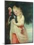 Girl with a Bird-John Hoppner-Mounted Giclee Print