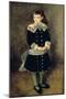 Girl with a Blue Sash, Late 19th-Early 20th Century-Pierre-Auguste Renoir-Mounted Giclee Print