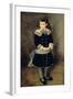 Girl with a Blue Sash, Late 19th-Early 20th Century-Pierre-Auguste Renoir-Framed Giclee Print