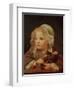 Girl with a Doll-Jean-Baptiste Greuze-Framed Giclee Print