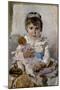 Girl with a Doll-Ignacio Pinazo camarlench-Mounted Giclee Print