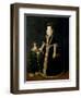 Girl with a Dwarf, Thought to be a Portrait of Margarita of Savoy-Sofonisba Anguisciola-Framed Giclee Print