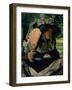 Girl with a Fan, 1870-1871-James Jacques Joseph Tissot-Framed Giclee Print