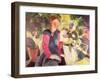 Girl with a Fish Bowl-Auguste Macke-Framed Giclee Print