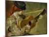 Girl with a Guitar, 1897-Pierre-Auguste Renoir-Mounted Giclee Print