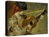 Girl with a Guitar, 1897-Pierre-Auguste Renoir-Stretched Canvas