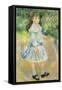 Girl with a Hoop, 1885-Pierre-Auguste Renoir-Framed Stretched Canvas