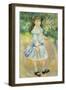 Girl with a Hoop, 1885-Pierre-Auguste Renoir-Framed Giclee Print