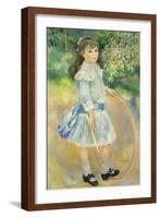 Girl with a Hoop, 1885-Pierre-Auguste Renoir-Framed Giclee Print