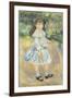 Girl with a Hoop, 1885-Pierre-Auguste Renoir-Framed Giclee Print