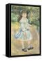 Girl with a Hoop, 1885-Pierre-Auguste Renoir-Framed Stretched Canvas