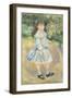 Girl with a Hoop, 1885-Pierre-Auguste Renoir-Framed Giclee Print