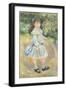 Girl with a Hoop, 1885-Pierre-Auguste Renoir-Framed Giclee Print