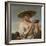 Girl with a Large Hat, 1645-1648-Caesar Boëtius van Everdingen-Framed Giclee Print