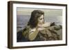 Girl with a Lizard, 1884-Ernst Stückelberg-Framed Giclee Print