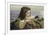 Girl with a Lizard, 1884-Ernst Stückelberg-Framed Giclee Print