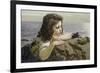 Girl with a Lizard, 1884-Ernst Stückelberg-Framed Giclee Print