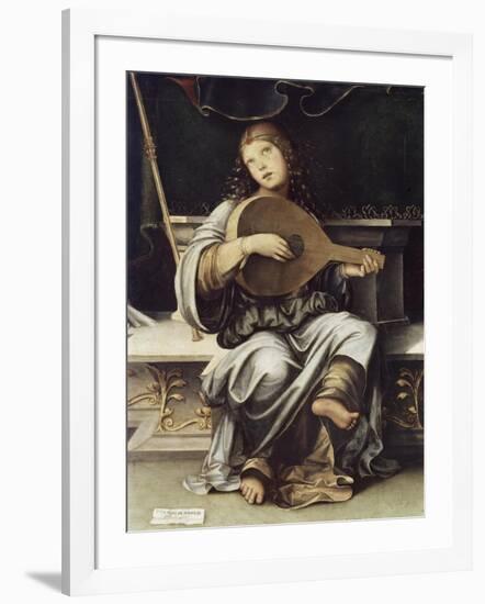 Girl with a Lute-Francesco Francia-Framed Giclee Print