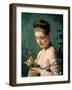 Girl with a Nest-Charles Joshua Chaplin-Framed Photographic Print