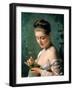 Girl with a Nest-Charles Joshua Chaplin-Framed Photographic Print