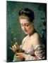 Girl with a Nest-Charles Joshua Chaplin-Mounted Photographic Print