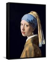 Girl with a Pearl Earring, C.1665-6-Johannes Vermeer-Framed Stretched Canvas