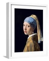 Girl with a Pearl Earring, C.1665-6-Johannes Vermeer-Framed Premium Giclee Print