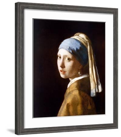 Girl with a Pearl Earring' Mounted Print - Johannes Vermeer | AllPosters.com