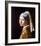 Girl with a Pearl Earring-Johannes Vermeer-Framed Art Print