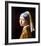 Girl with a Pearl Earring-Johannes Vermeer-Framed Art Print