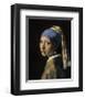 Girl with a Pearl Earring-Johannes Vermeer-Framed Giclee Print