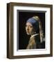 Girl with a Pearl Earring-Johannes Vermeer-Framed Giclee Print