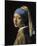 Girl with a Pearl Earring-Johannes Vermeer-Mounted Giclee Print