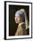 Girl with a Pearl Earring-Johannes Vermeer-Framed Art Print