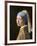 Girl with a Pearl Earring-Johannes Vermeer-Framed Art Print