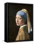 Girl with a Pearl Earring-Johannes Vermeer-Framed Stretched Canvas