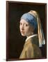 Girl with a Pearl Earring-Johannes Vermeer-Framed Art Print