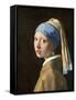 Girl with a Pearl Earring-Johannes Vermeer-Framed Stretched Canvas