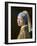 Girl with a Pearl Earring-Johannes Vermeer-Framed Art Print