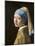 Girl with a Pearl Earring-Johannes Vermeer-Mounted Art Print