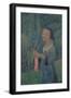 Girl with a Pink Stocking-Paul Sérusier-Framed Premium Giclee Print