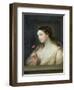 Girl with a Rose-Guido Reni-Framed Giclee Print