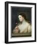 Girl with a Rose-Guido Reni-Framed Giclee Print