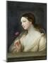 Girl with a Rose-Guido Reni-Mounted Giclee Print