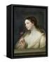 Girl with a Rose-Guido Reni-Framed Stretched Canvas