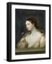 Girl with a Rose-Guido Reni-Framed Giclee Print