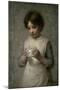 Girl with a Silver Fish, 1889-William Robert Symonds-Mounted Giclee Print