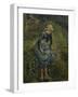 Girl with a Stick, 1881-Camille Pissarro-Framed Giclee Print