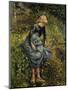 Girl with a Stick-Camille Pissarro-Mounted Art Print